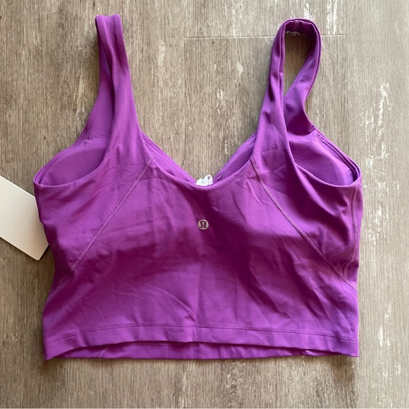Lululemon Align Cropped Tank Top in Moonlit Magenta (purple) - Picture 3 of 4